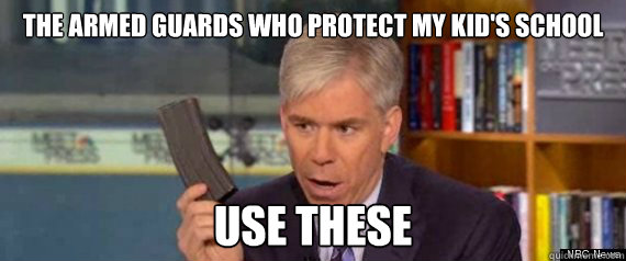 The armed guards who protect my kid's school use these - The armed guards who protect my kid's school use these  Misc