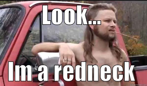 LOOK... IM A REDNECK Almost Politically Correct Redneck