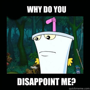 Why do you Disappoint me? - Why do you Disappoint me?  Misc