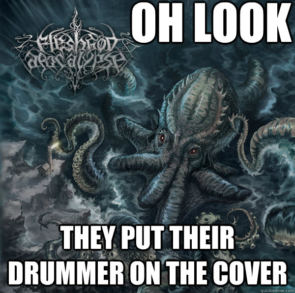 Oh look They put their drummer on the cover - Oh look They put their drummer on the cover  Misc