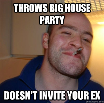 throws big house party doesn't invite your ex  GGG plays SC