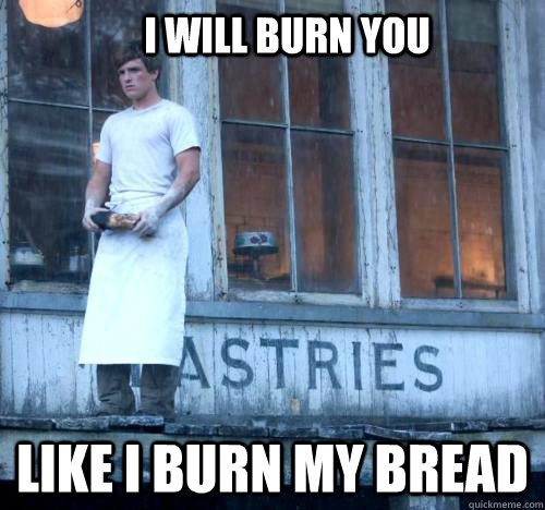 I will burn you Like I burn my bread - I will burn you Like I burn my bread  Misc