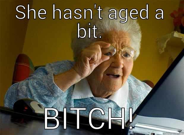 SHE HASN'T AGED A BIT. BITCH! Grandma finds the Internet