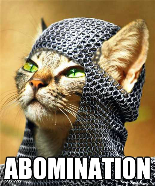  ABOMINATION  God Wills It Cat