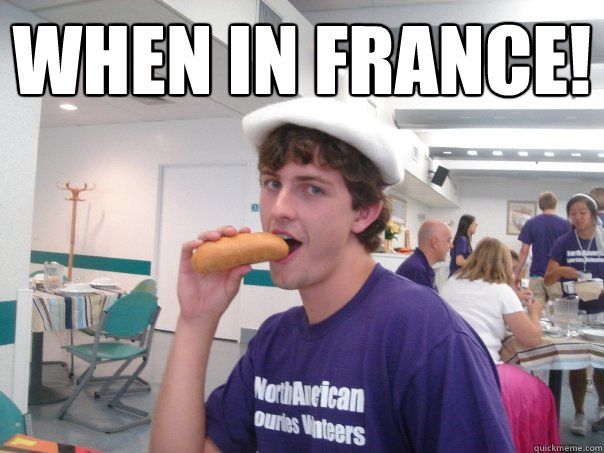 When in france!   Gayvid