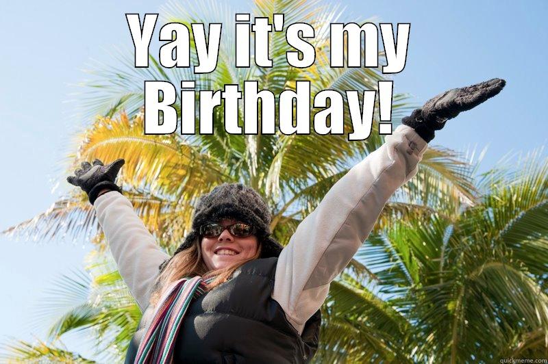 YAY IT'S MY BIRTHDAY!  Misc