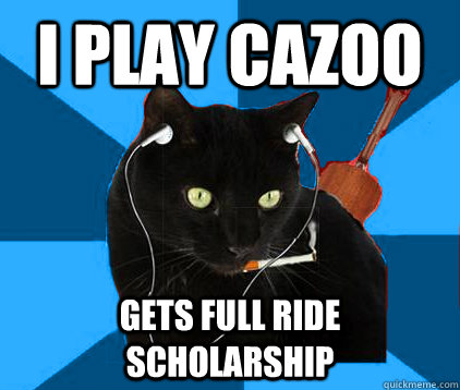 I Play Cazoo Gets Full Ride Scholarship  Socially Awkward Berklee Cat