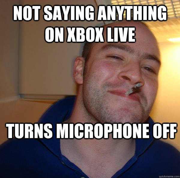 Not saying anything on Xbox Live Turns Microphone 0ff - Not saying anything on Xbox Live Turns Microphone 0ff  Misc