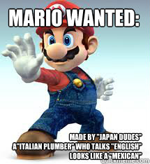 MARIO WANTED:
  MADE BY 