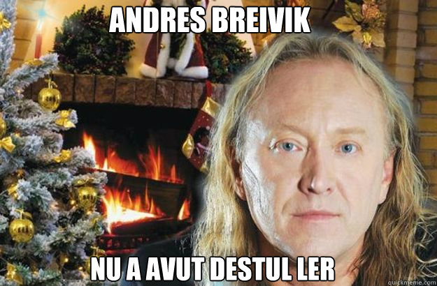 ANDRES BREIVIK NU A AVUT DESTUL LER - ANDRES BREIVIK NU A AVUT DESTUL LER  Evil Hrusca