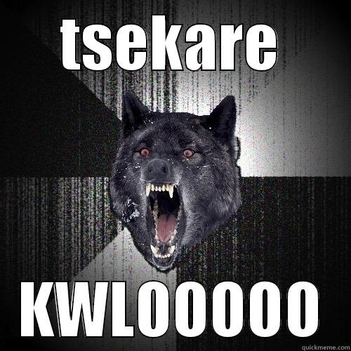 TSEKARE KWLOOOOO Insanity Wolf