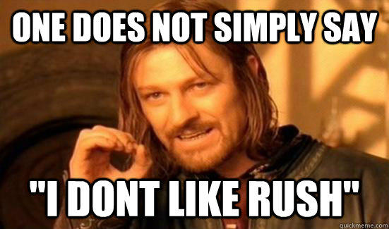ONE DOES NOT SIMPLY SAY 