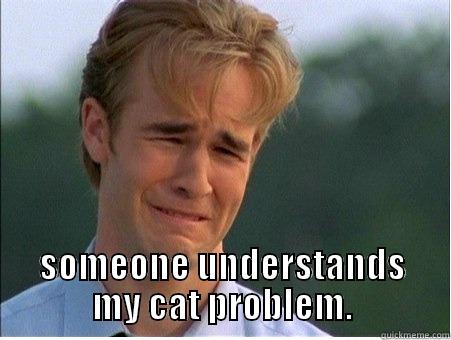  SOMEONE UNDERSTANDS MY CAT PROBLEM. 1990s Problems
