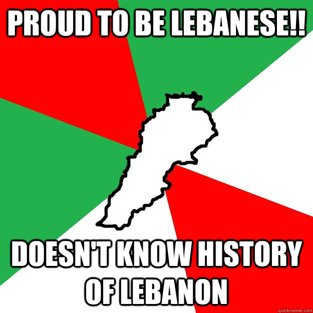 Lebanese people are just like a Macho Man Incredibly Stupid and governed by  a Dickhead - Lebanon meme - quickmeme
