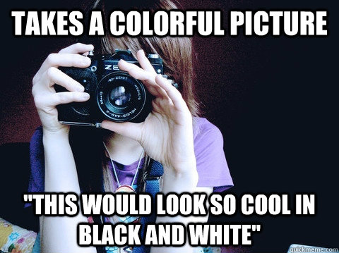 takes a colorful picture 