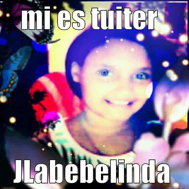 MI ES TUITER  JLABEBELINDA Annoying Facebook Girl