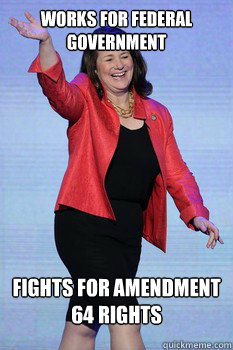 works for federal government fights for amendment 64 rights - works for federal government fights for amendment 64 rights  Good Guy DeGette