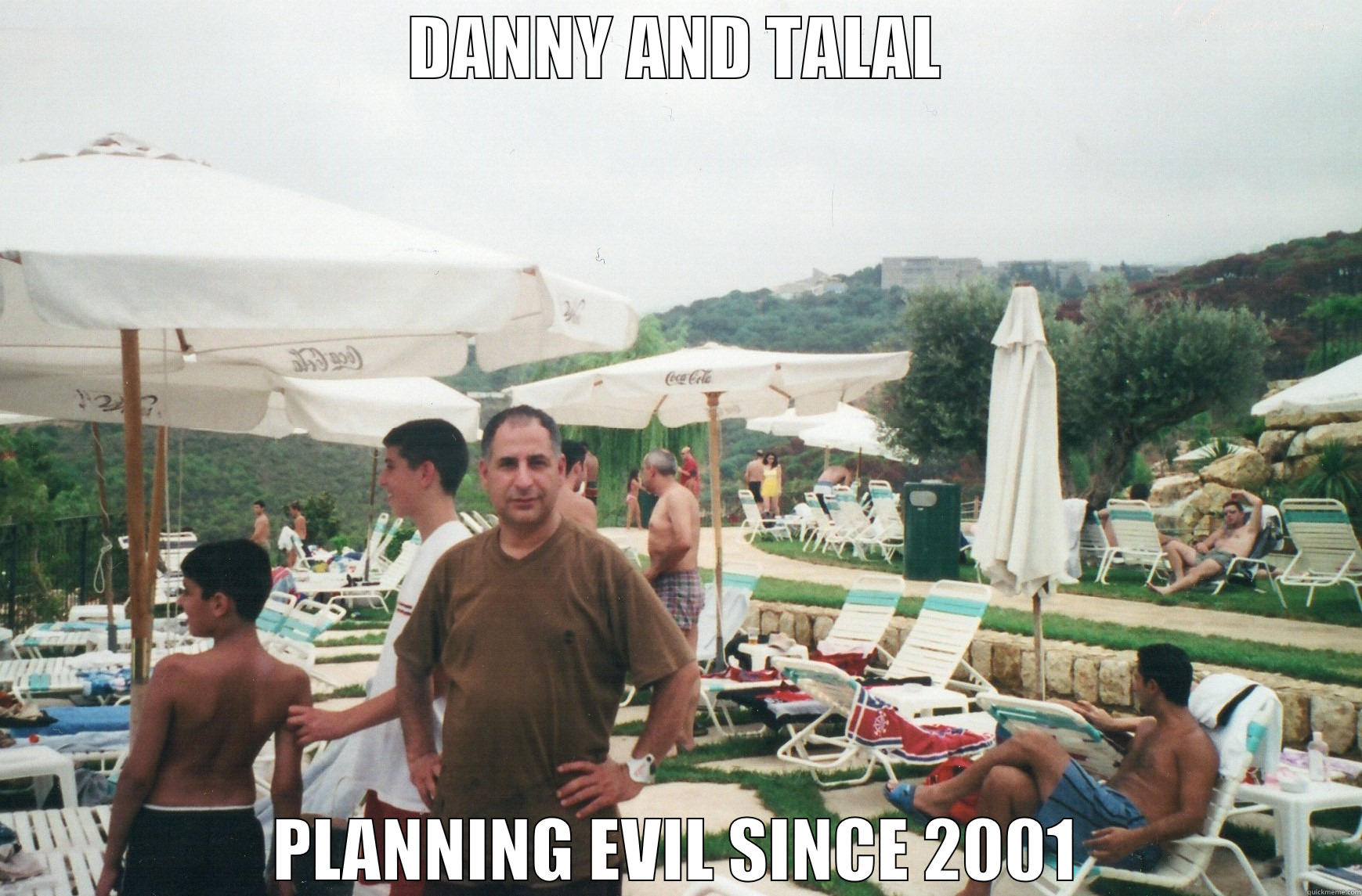 DANNY AND TALAL PLANNING EVIL SINCE 2001 First World Problems