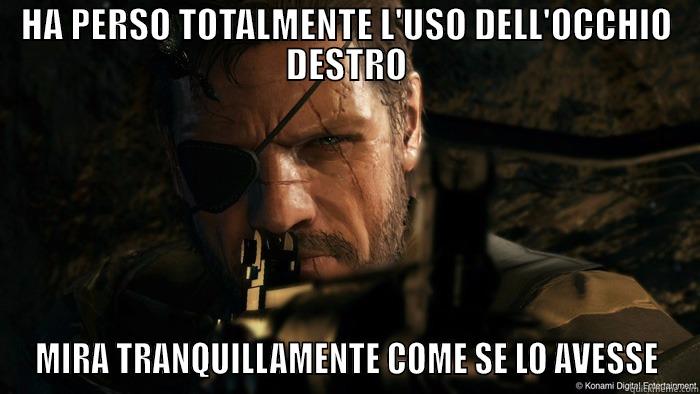 HA PERSO TOTALMENTE L'USO DELL'OCCHIO DESTRO MIRA TRANQUILLAMENTE COME SE LO AVESSE Misc