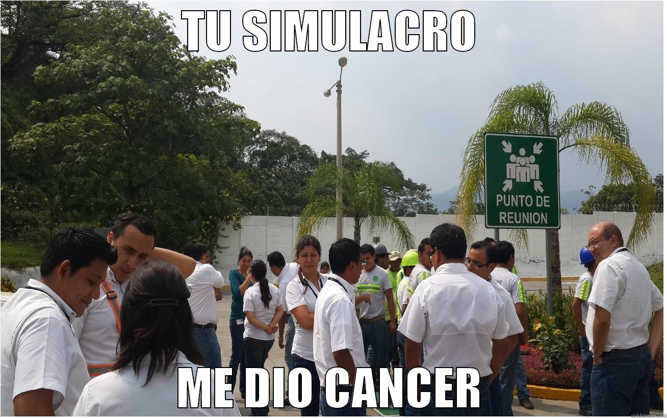 TU SIMULACRO ME DIO CANCER Misc