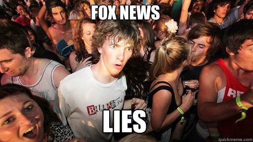 Fox news LIES  Sudden Clarity Clarence