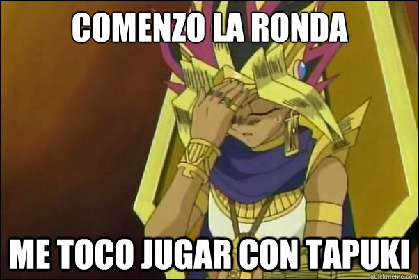 Comenzo la ronda Me toco jugar con Tapuki  