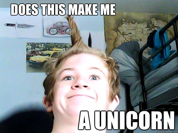 does this make me a unicorn  