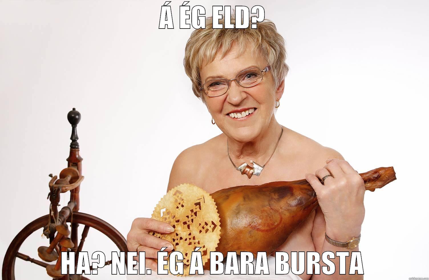 you have a light? - Á ÉG ELD? HA? NEI. ÉG Á BARA BURSTA Misc