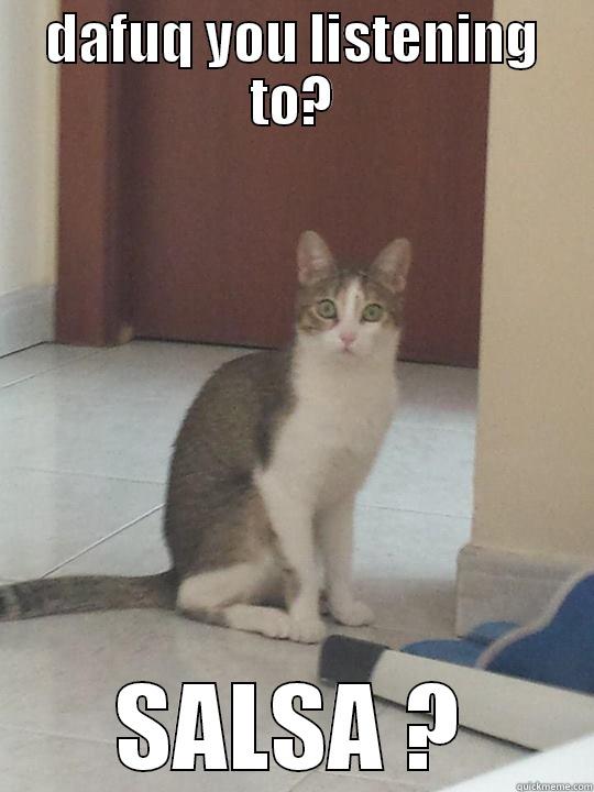 DAFUQ YOU LISTENING TO? SALSA ? Misc