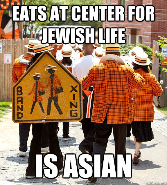 Eats at center for jewish life is asian  Princeton Problems