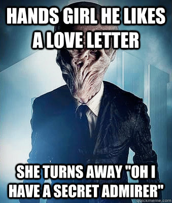 Hands girl he likes a love letter she turns away 