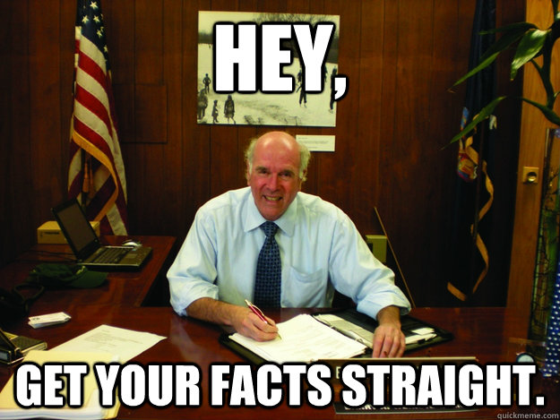 Hey, Get your facts straight.  Barry