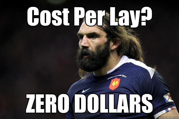 Cost Per Lay? ZERO DOLLARS  Uncle Roosh