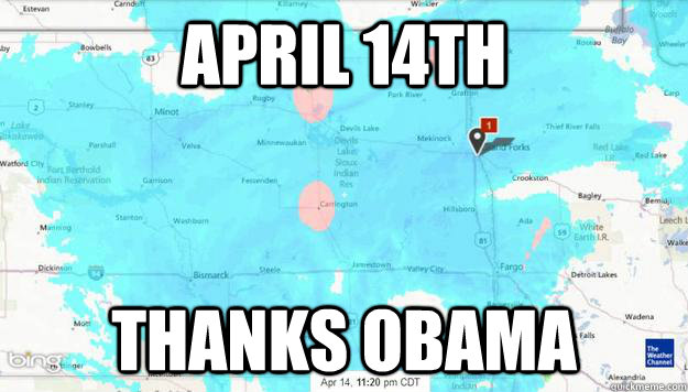 April 14th Thanks Obama - April 14th Thanks Obama  Thanks Obama