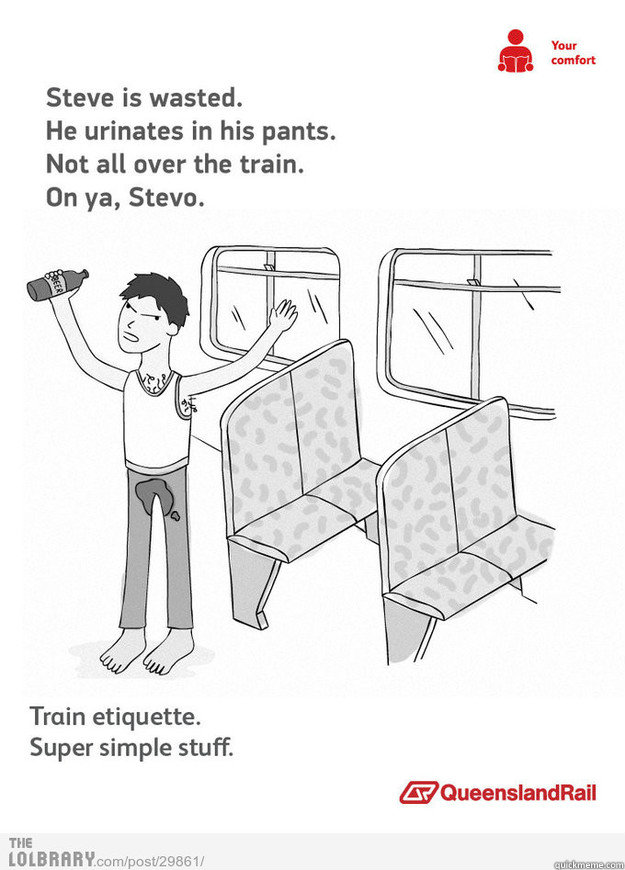   -    Train Etiquette