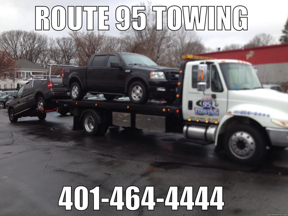 ROUTE 95 TOWING 401-464-4444 Misc