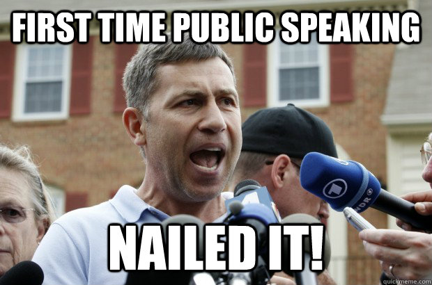 first time public speaking nailed it! - first time public speaking nailed it!  Uncle Ruslan