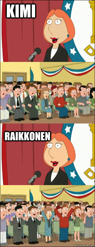 KIMI RAIKKONEN  Mayor Lois