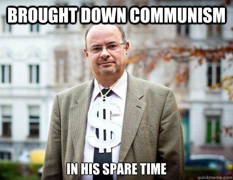 Brought down communism In his spare time - Brought down communism In his spare time  Marc De Clercq