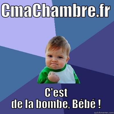 CMACHAMBRE.FR  C'EST DE LA BOMBE, BÉBÉ ! Success Kid