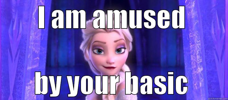 I AM AMUSED BY YOUR BASIC Misc