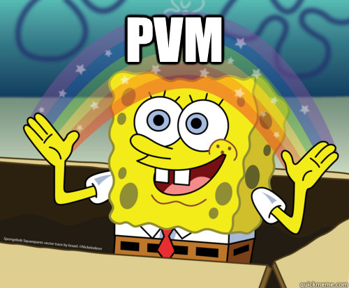 pvm   Spongebob rainbow