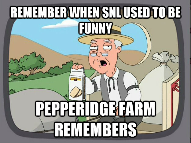 REMEMBER WHEN SNL USED TO BE FUNNY PEPPERIDGE FARM REMEMBERS  Pepperidge Farm Remembers