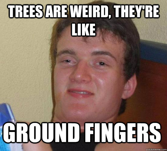 Trees are weird, They're like Ground Fingers - Trees are weird, They're like Ground Fingers  Misc