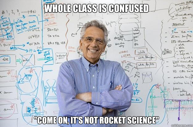 whole class is confused 