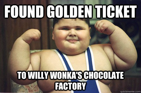 Found Golden Ticket To Willy Wonka's Chocolate factory  
