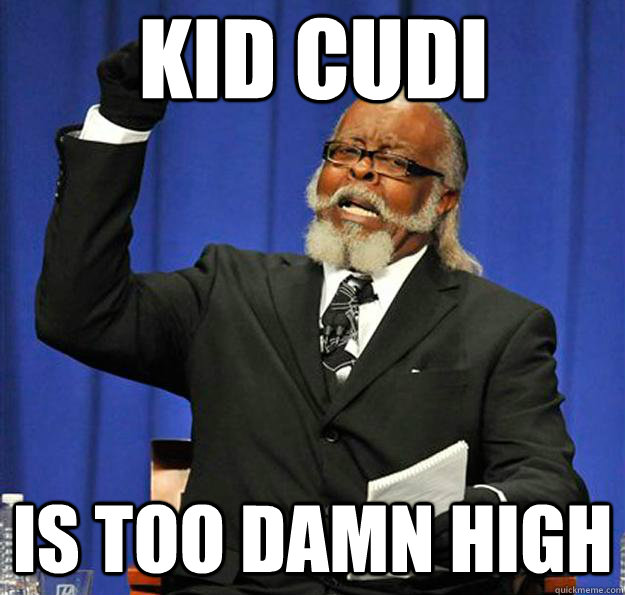 KID CUDI Is too damn high  Jimmy McMillan