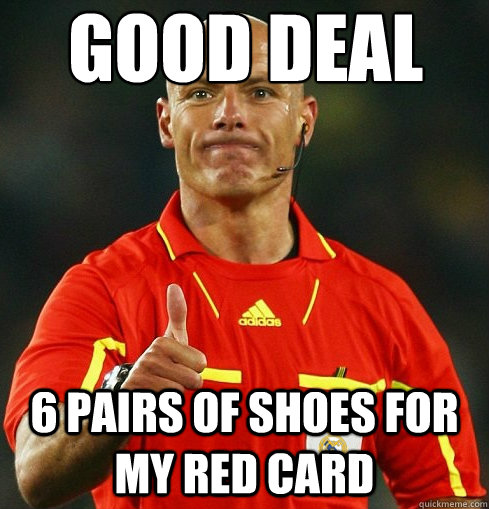 good Deal 6 pairs of shoes for my red card  