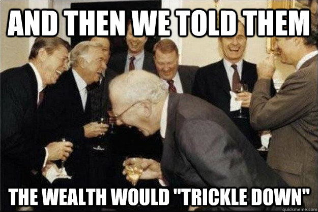 and then we told them the wealth would 