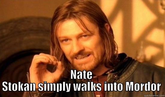  NATE STOKAN SIMPLY WALKS INTO MORDOR Boromir